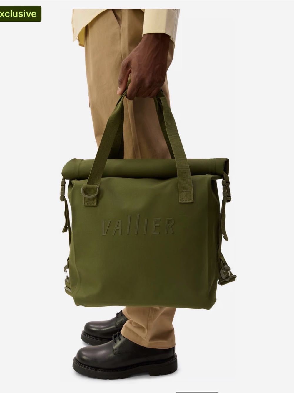 Vallier Light Commuter bag for Men NWT